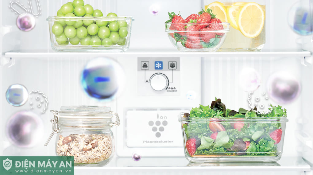 Tủ lạnh Sharp Inverter 330 lít SJ-XP352AE-SL